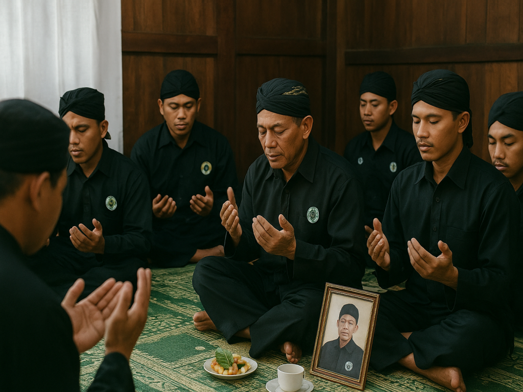 Makna dan Nilai Budaya Tahlilan dalam Pencak Silat: Harmoni Antara Spiritualitas dan Solidaritas